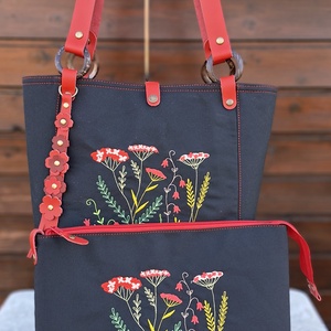 Táska.Enani shopper, nagy mméretű neszeszer, vagy laptop tartó, Táska & Tok, Kézitáska & válltáska, Vállon átvethető táska, Varrás, MESKA