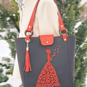 Táska.Enani shopper - Meska.hu