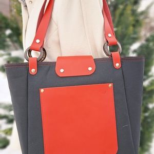 Táska.Enani shopper - táska & tok - kézitáska & válltáska - vállon átvethető táska - Meska.hu