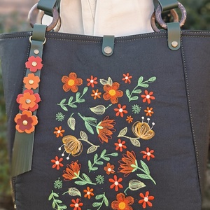 Táska.Enani shopper - táska & tok - kézitáska & válltáska - vállon átvethető táska - Meska.hu