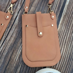 Bőr kistáska/telefontáska - táska & tok - pénztárca & más tok - telefontok - Meska.hu