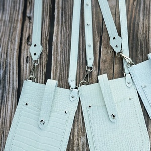 Bőr kistáska/telefontáska - táska & tok - pénztárca & más tok - telefontok - Meska.hu