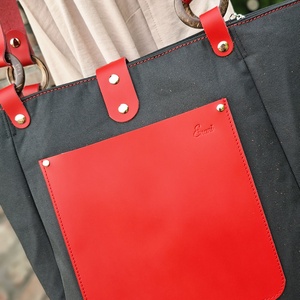 Táska.Enani shopper, és bőr szemüvegtok - táska & tok - kézitáska & válltáska - vállon átvethető táska - Meska.hu