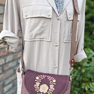 Crossbody, Enani táska, vállon átvethető kistáska., Táska & Tok, Kézitáska & válltáska, Vállon átvethető táska, Varrás, MESKA