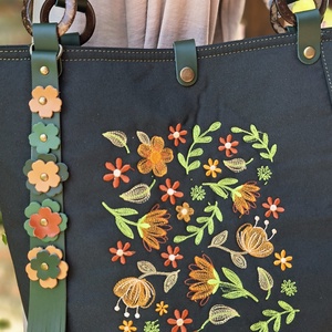 Táska.Enani shopper - táska & tok - kézitáska & válltáska - vállon átvethető táska - Meska.hu