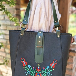 Táska.Enani shopper, és bőr szemüvegtok - Meska.hu