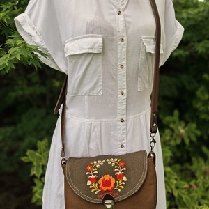 Crossbody, Enani táska, vállon átvethető kistáska. - táska & tok - kézitáska & válltáska - vállon átvethető táska - Meska.hu