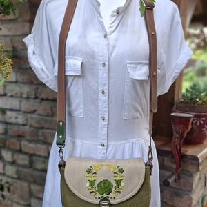 Crossbody, Enani táska, vállon átvethető kistáska. - táska & tok - kézitáska & válltáska - vállon átvethető táska - Meska.hu