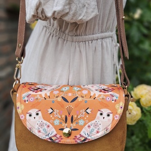 Crossbody, Enani táska, vállon átvethető kistáska. - Meska.hu