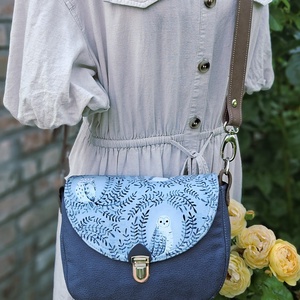 Crossbody, Enani táska, vállon átvethető kistáska. - Meska.hu