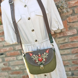 Crossbody, Enani táska, vállon átvethető kistáska. - táska & tok - kézitáska & válltáska - vállon átvethető táska - Meska.hu