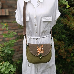 Crossbody, Enani táska, vállon átvethető kistáska. - táska & tok - kézitáska & válltáska - vállon átvethető táska - Meska.hu