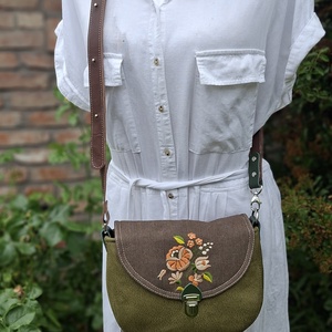 Crossbody, Enani táska, vállon átvethető kistáska. - táska & tok - kézitáska & válltáska - vállon átvethető táska - Meska.hu
