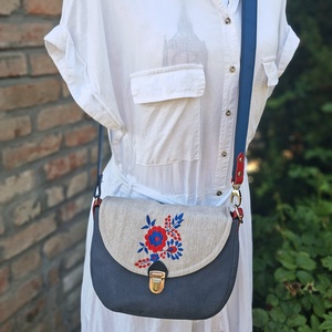 Crossbody, Enani táska, vállon átvethető kistáska. - Meska.hu