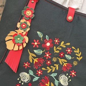 Táska.Enani shopper - táska & tok - kézitáska & válltáska - vállon átvethető táska - Meska.hu