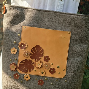 Táska.Enani shopper - táska & tok - kézitáska & válltáska - vállon átvethető táska - Meska.hu