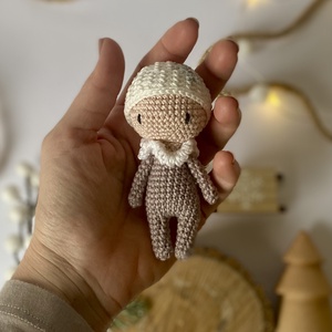Mistral  horgolt téli baba / handmade winter doll (kesz termek) - játék & sport - baba & babaház - baba - Meska.hu