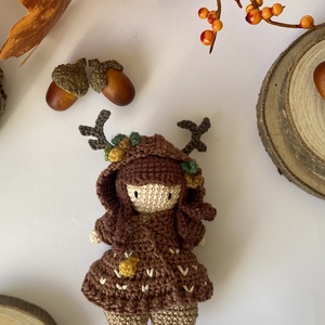 Rowan, a szarvas-lány - játék & sport - baba & babaház - baba - Meska.hu