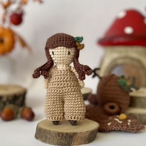 Rowan, a szarvas-lány - játék & sport - baba & babaház - baba - Meska.hu