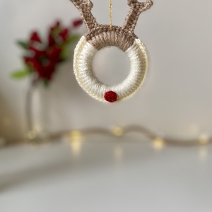 Karácsonyfadíszek, Karácsony, Karácsonyi lakásdekoráció, Karácsonyfadíszek, Horgolás, MESKA