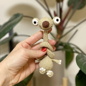 Jégkorszaki lajhár (Sid)  - játék & sport - plüssállat & játékfigura - plüss mesefigurák - Meska.hu