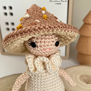 Tavaszi gombababa - játék & sport - baba & babaház - baba - Meska.hu