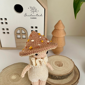 Tavaszi gombababa - játék & sport - baba & babaház - baba - Meska.hu