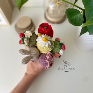 Hanna, a horgolt nyuszibaba - játék & sport - baba & babaház - baba - Meska.hu