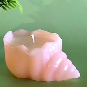 Kagyló gyertya - otthon & életmód - gyertya, illat, aroma - gyertya - Meska.hu