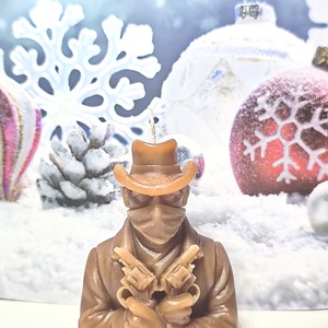 Cowboy gyertya - otthon & életmód - gyertya, illat, aroma - gyertya - Meska.hu
