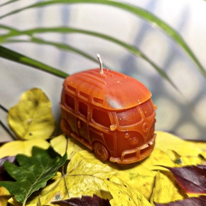 Volkswagen T1 kisbusz gyertya - otthon & életmód - gyertya, illat, aroma - gyertya - Meska.hu