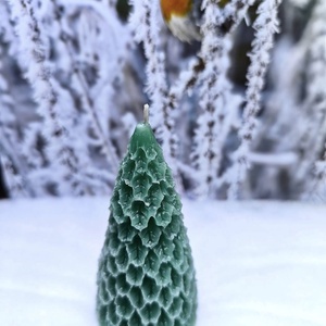 Varázslatos Magyal gyertya  Ünnepi fény minden pillanatban - otthon & életmód - gyertya, illat, aroma - gyertya - Meska.hu