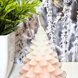 Fenyő gyertya  Az ünnep meghitt fénye - otthon & életmód - gyertya, illat, aroma - gyertya - Meska.hu