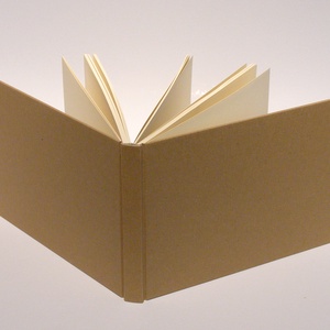 Natúr, kemény borítós, díszíthető könyv, fekvő B5 méretben. Napló, emlékkönyv, vendégkönyv - otthon & lakás - papír írószer - jegyzetfüzet & napló - Meska.hu