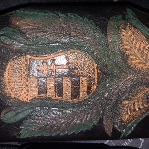 Bőr 15 rekeszes kártyatartó - Meska.hu