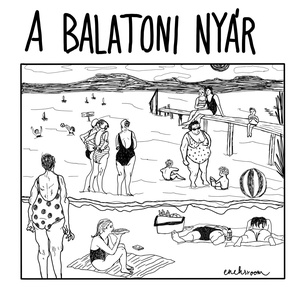A balatoni nyár illusztráció - Meska.hu