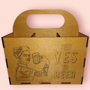 Egyedi sörtartó, sörösrekesz - táska & tok - kosár - Meska.hu