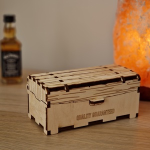 Mini whiskey láda - élelmiszer - alkoholos italok - Meska.hu