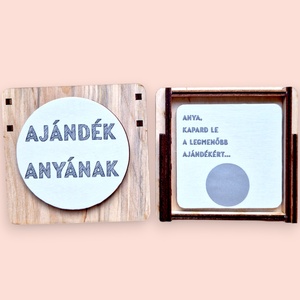 Kaparós bababejelentő - Anya - otthon & életmód - papír, írószer - ajándékozás kellékei - ajándék sorsjegy - Meska.hu