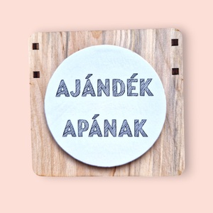 Kaparós bababejelentő - Apa - otthon & életmód - papír, írószer - ajándékozás kellékei - ajándék sorsjegy - Meska.hu