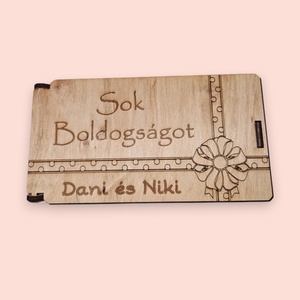 Esküvői pénzátadó - esküvő - emlék & ajándék - nászajándék - esküvői pénzátadó doboz - Meska.hu