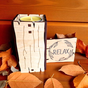 Gyertyatartó, Otthon & Életmód, Gyertya, illat, aroma, Mécses és mécsestartó, Gravírozás, pirográfia, MESKA