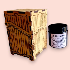 Illatgyertya tanároknak egyedi névvel - karácsony - karácsonyi lakásdekoráció - karácsonyi illatgyertya, mécses - Meska.hu