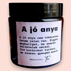 Illatgyertya ajándék anyának - karácsony - karácsonyi lakásdekoráció - karácsonyi illatgyertya, mécses - Meska.hu