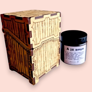 Illatgyertya ajándék anyának - karácsony - karácsonyi lakásdekoráció - karácsonyi illatgyertya, mécses - Meska.hu