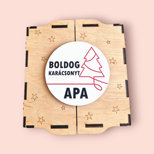 Szerszám ajándékdoboz karácsonyra apának - Meska.hu