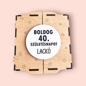 Egyedi szerszám ajándékdoboz születésnapra - Meska.hu