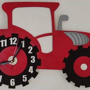 Traktor falióra, Otthon & Életmód, Dekoráció, Fali és függő dekoráció, Falióra & óra, Famegmunkálás, Festészet, MESKA