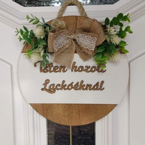 Kopogtató ajtódísz  - otthon & életmód - dekoráció - ajtó- és ablak dekoráció - ajtódísz & kopogtató - Meska.hu