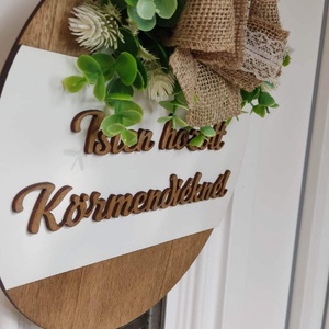 Kopogtató ajtódísz  - otthon & életmód - dekoráció - ajtó- és ablak dekoráció - ajtódísz & kopogtató - Meska.hu